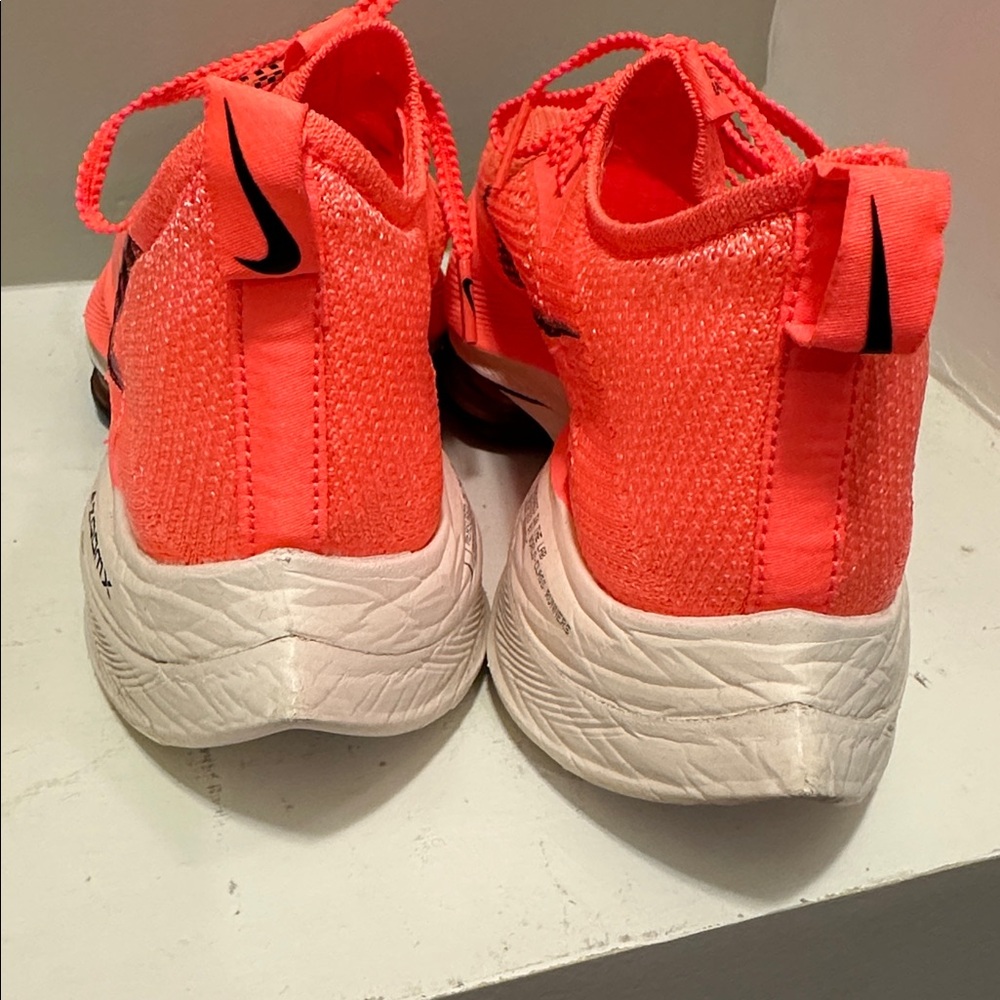 Nike Air Zoom Alphafly Next Bright Orange Sneakers - Picture 7 of 11